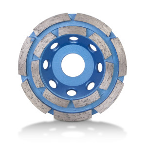Talerz do szlifowania betonu 2-rzędowy ø 100mm RUBI 5917