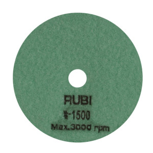 Nakładka polerska na sucho Ø 100mm - gradacja #1500 RUBI 62975