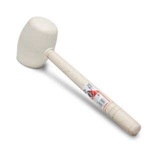 Młotek gumowy biały 500g RUBI 66906