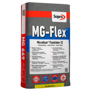 Klej cementowy MG-FLEX 15kg 669 SOPRO