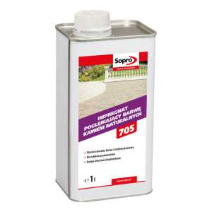 Impregnat pogłębiający barwę kamienia 1l 705 SOPRO