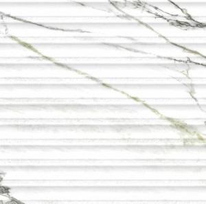 Płytka dekoracyjna Museum Matcha Green 33,3x100 mat strukturalny Shaped