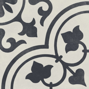 Harmony Cuban White Ornate 22,3x22,3 [mat]
