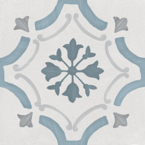 Harmony Sirocco Blue Ornate 22,3x22,3