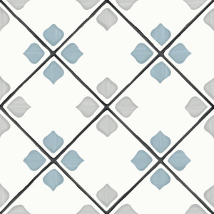 Harmony Tanger Silver Rhomb 12,3x12,3 [mat]