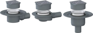 Sopro ShowerBase Point - Odpływy punktowy poziomy DN50
