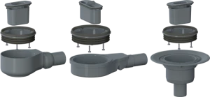 Sopro ShowerBase Line - Odpływy liniowy poziomy DN50
