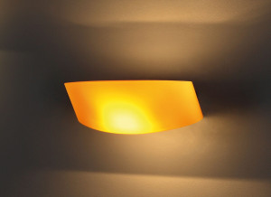 Maxlight Parete W0076 Kinkiet Żółty