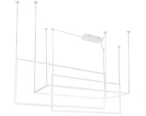 Maxlight Geometric P0272 Lampa Wisząca Biała