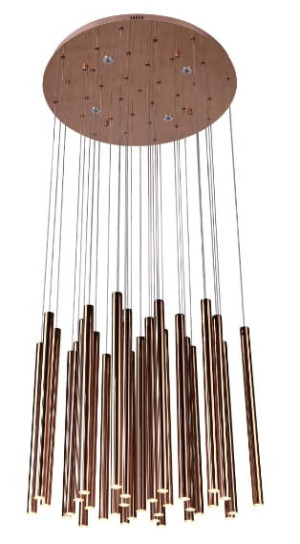 Maxlight Organic Copper P0174D Lampa Wisząca z Funkcją Ściemniania Światła