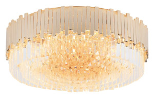 Maxlight Trend C0164 Plafon Duży Złoty