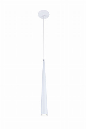 Maxlight Slim P0001 Lampa Wisząca Krótka Biała