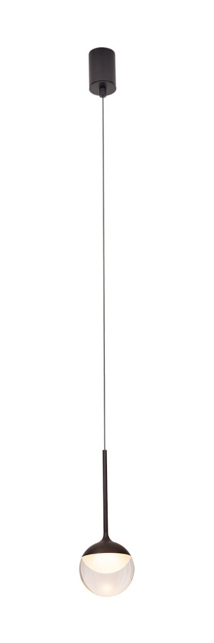 Maxlight Zoom P0416 Lampa Wisząca Czarna IP44