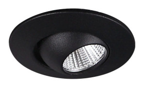 Maxlight Yuca Round Tilted H0105 Oprawa podtynkowa Czarna
