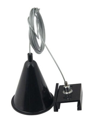 Maxlight Zawiesie Linkowe Z Uchwytem 2m Czarne MHT1-KIT-BK
