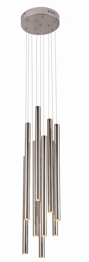 Maxlight Organic Chrom P0206D Lampa Wisząca Średnia Ściemnialna