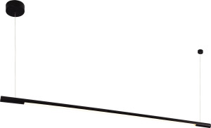 Maxlight Organic Horizon P0358D Lampa Wiszaca Ściemnialna Czarna
