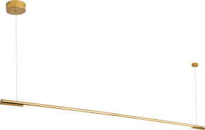 Maxlight Organic Horizon P0360D Lampa Wiszaca Ściemnialna Złota