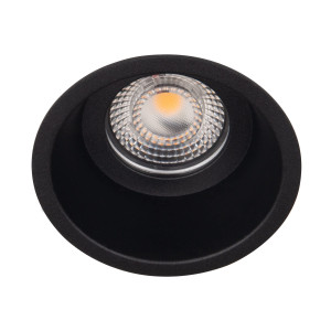 Maxlight Bellatrix H0114 Oprawa Wpustowa Bath Czarna IP54- Bez Modułu Świetlnego Led H0112