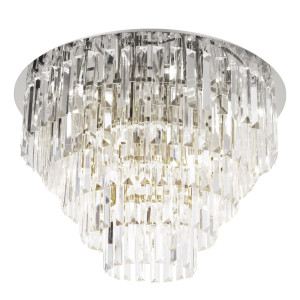 Maxlight Monaco C0225 Plafon Srebrny ? 80 cm