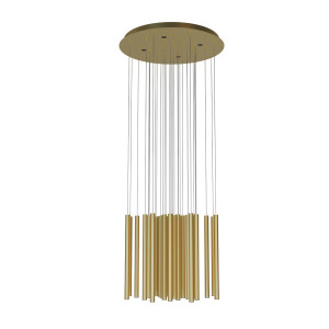 Maxlight P0476D Lampa Wisząca Złota Ściemnialna
