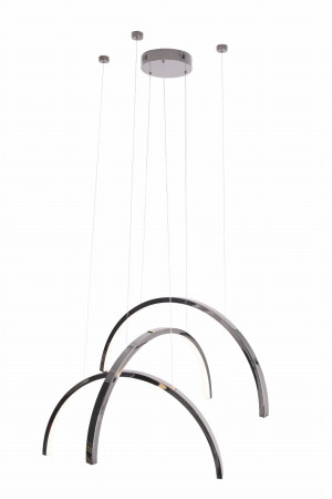 Maxlight P0508 Lampa Wisząca Trio Arc Shiny Black