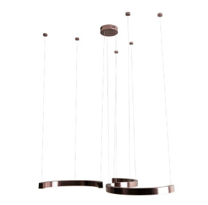 Maxlight P0571D Lampa Wisząca Lotus 40W Brushed Bronze