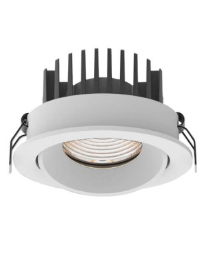 Maxlight H0094 4000K Oprawa Wpustowa Cyklop Biała IP65