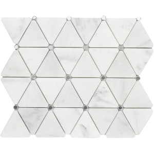 L'antic Colonial Viktorian Diamond Marmara Mirror 28,3x32,9x1 - Mozaika