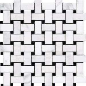 L'antic Colonial Viktorian Trenzado Marmara Negro 30x30x1 - Mozaika
