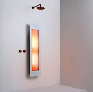 Sunshower One/M - panel grzewczy na podczerwień pod prysznic