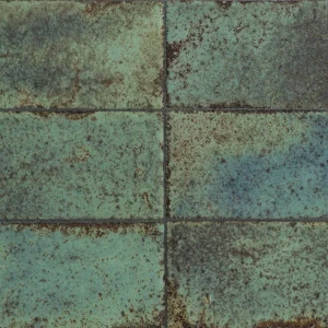 Porcelanosa Vetri Brick Vetri Green L 33,3x59,2 błyszcząca nierektyfikowana z reliefem