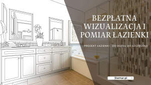 Usługa Projektowa - Wizualizacja łazienki