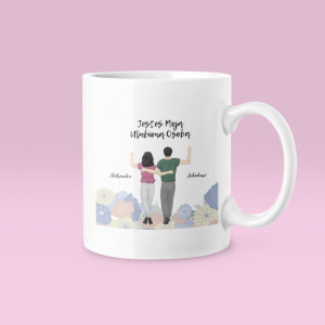 Kubek Jesteś Moją Ulubioną Osobą – Personalizowane - Biały - 330ml