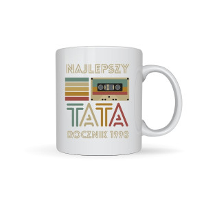 Kubek prezent na dzień ojca - Najlepszy tata 1990