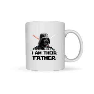 Kubek prezent na dzień ojca - Gwiezdne Wojny I am their father