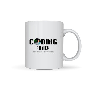 Kubek prezent na dzień ojca - Coding Dad