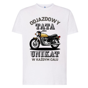 Koszulka prezent na dzień ojca - Odjazdowy Tata - Czarny - XL