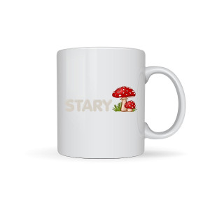 Kubek prezent na dzień ojca - stary grzyb