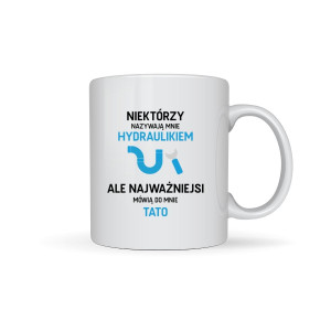 Kubek prezent na dzień ojca - Tata Hydraulik