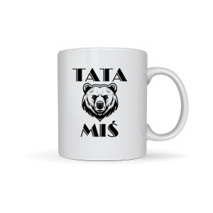Kubek prezent na dzień ojca - Tata Miś