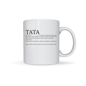 Kubek prezent na dzień ojca - Definicja Taty