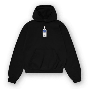 Bluza z haftowaną butelką absolut vodka - L