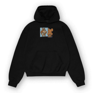 Bluza dla sportowego dzika koks - Dobity Jerry - XL - Granatowy