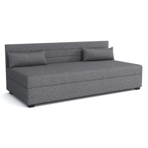 Alf mit Rückenlehne – Schlafsofa und Bett mit Bettkasten