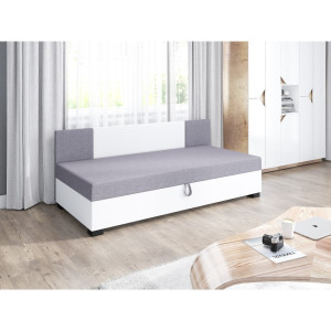 Erik mit Seitenteil – Schlafsofa und Bett mit Bettkasten