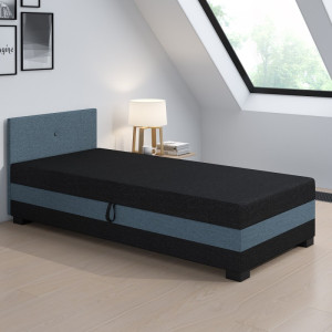 Ilia 120x200 mit Kopfteil – Schlafsofa und Bett mit Bettkasten