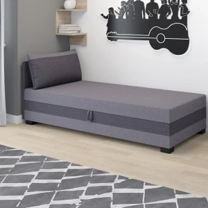 Couch 120x200 Ilia Einzelbett mit Kissen