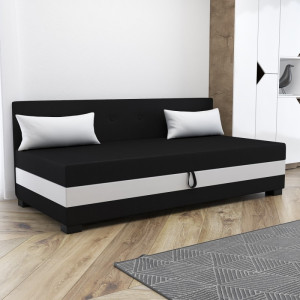 Zoja 100x195 mit Seitenteil – Schlafsofa und Bett mit Bettkasten