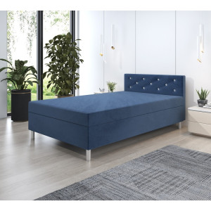 Princess 120x200 mit Kopfteil – Schlafsofa und Bett mit Bettkasten